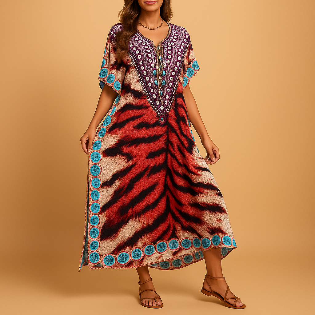 Atmungsaktives Damenkleid für Frühling und Sommer | Alma-Zermatt Boutique