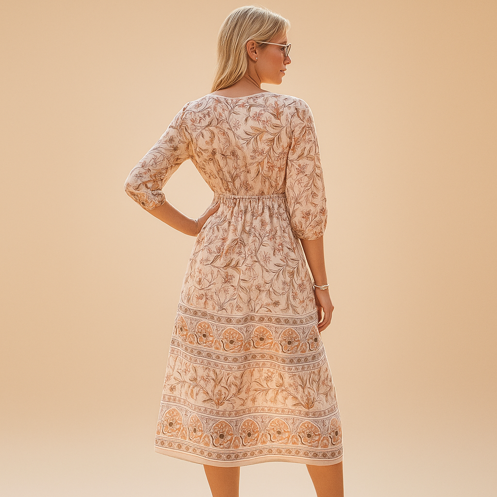 Bohemian Sommerkleid für Damen mit loser Passform | Nina-Zermatt Boutique