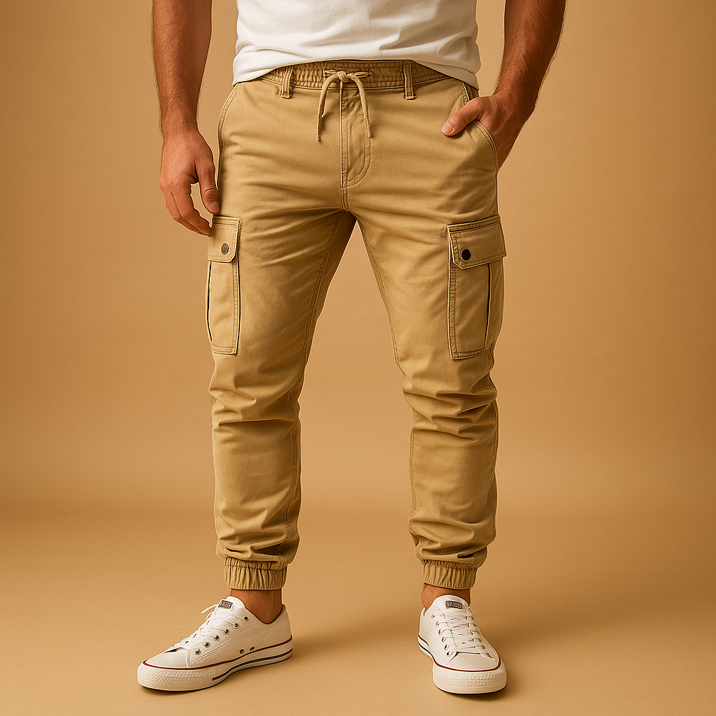 Cargohosen für Männer mit praktischen Taschen | Daan-Zermatt Boutique