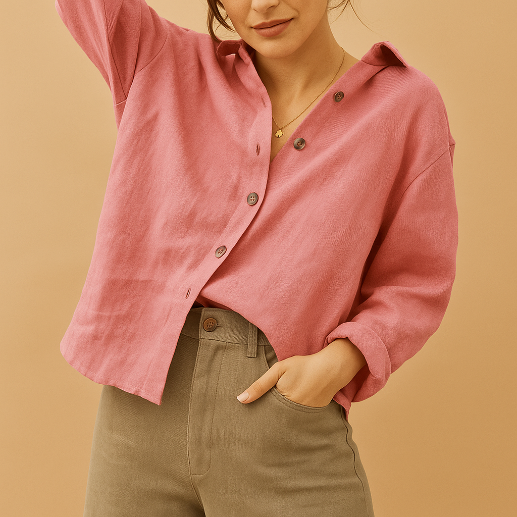 Damen Bluse aus bequemer Baumwolle für jeden Anlass | Britt-Zermatt Boutique