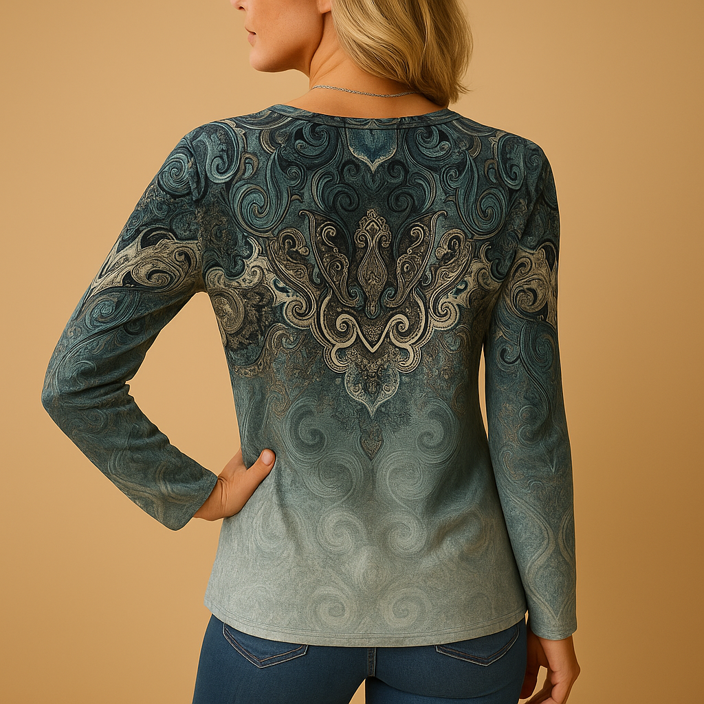 Elegante Bluse Damen aus luftigem Stoff für den Sommer | Fenna-Zermatt Boutique
