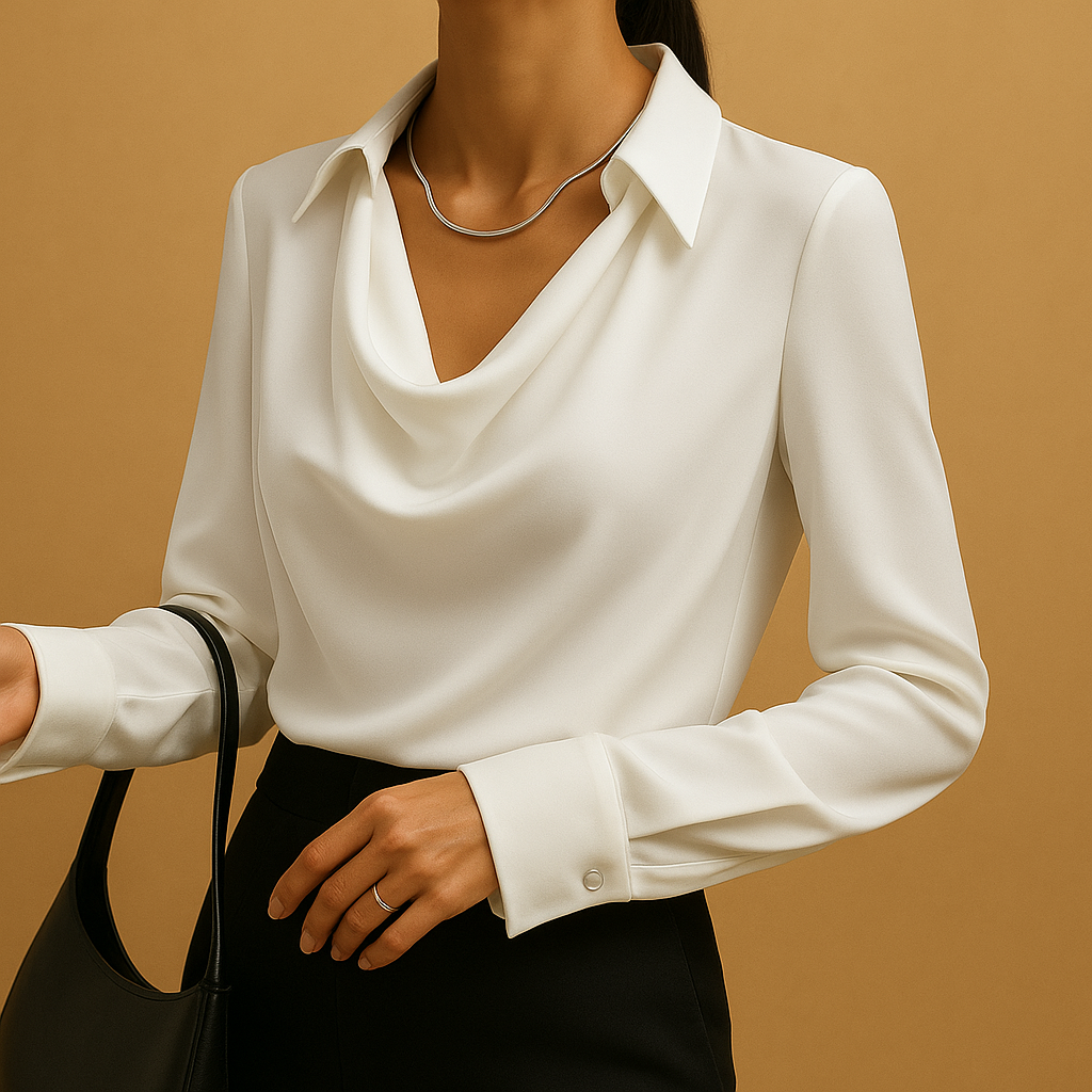 Elegante Bluse Damen mit langen Ärmeln für jeden Anlass | Mirthe-Zermatt Boutique