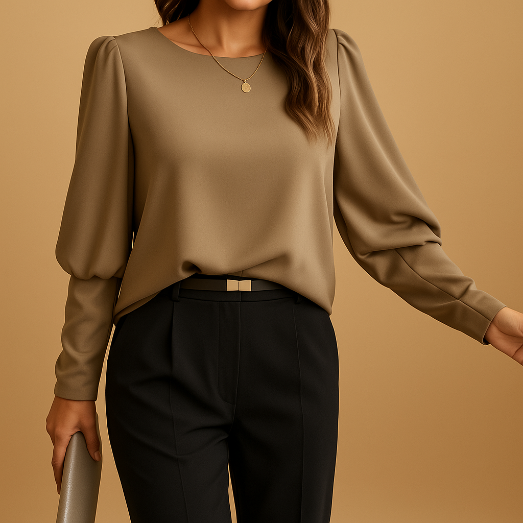 Elegante Bluse für Damen, Atmungsaktive Herbstmode | Luna-Zermatt Boutique