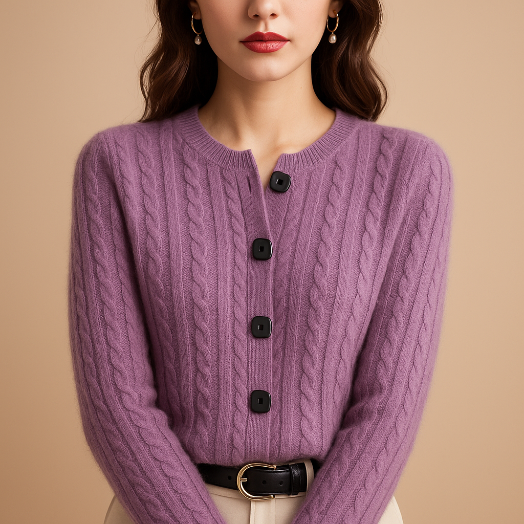 Elegante Wollweste mit Knopfverschluss für Damen | Kate-Zermatt Boutique