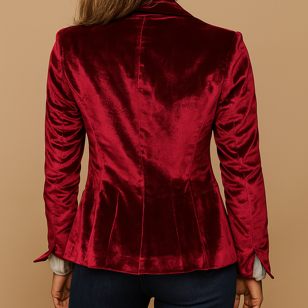 Eleganter Slim-Fit Blazer mit Taschen für formelle Anlässe | Evelien-Zermatt Boutique