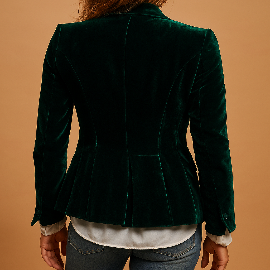 Eleganter Slim-Fit Blazer mit Taschen für formelle Anlässe | Evelien-Zermatt Boutique