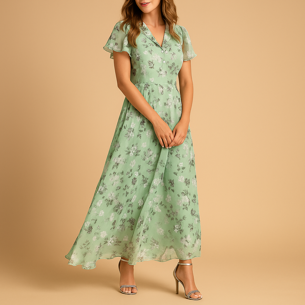 Elegantes Midi-Kleid für festliche Anlässe | Linde-Zermatt Boutique