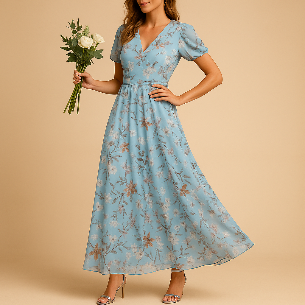 Elegantes Midi-Kleid für festliche Anlässe | Linde-Zermatt Boutique