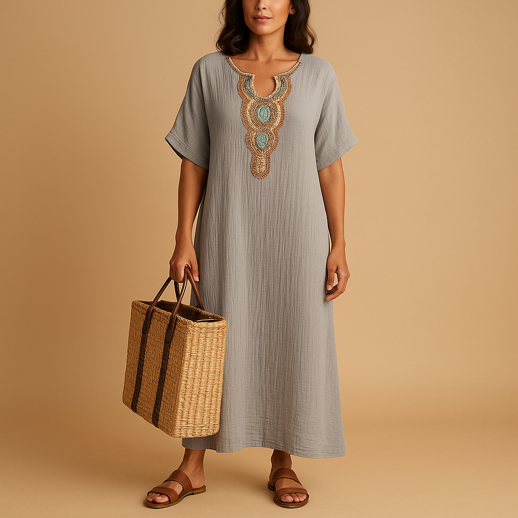 Elegantes Sommerkleid für Damen mit fließender Passform | Ismay-Zermatt Boutique