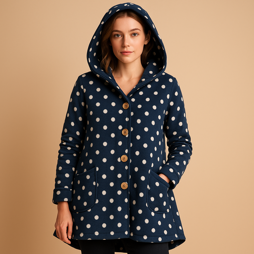 Jacke Damen Reversible Fleecejacke mit Kapuze | Bexley-Zermatt Boutique