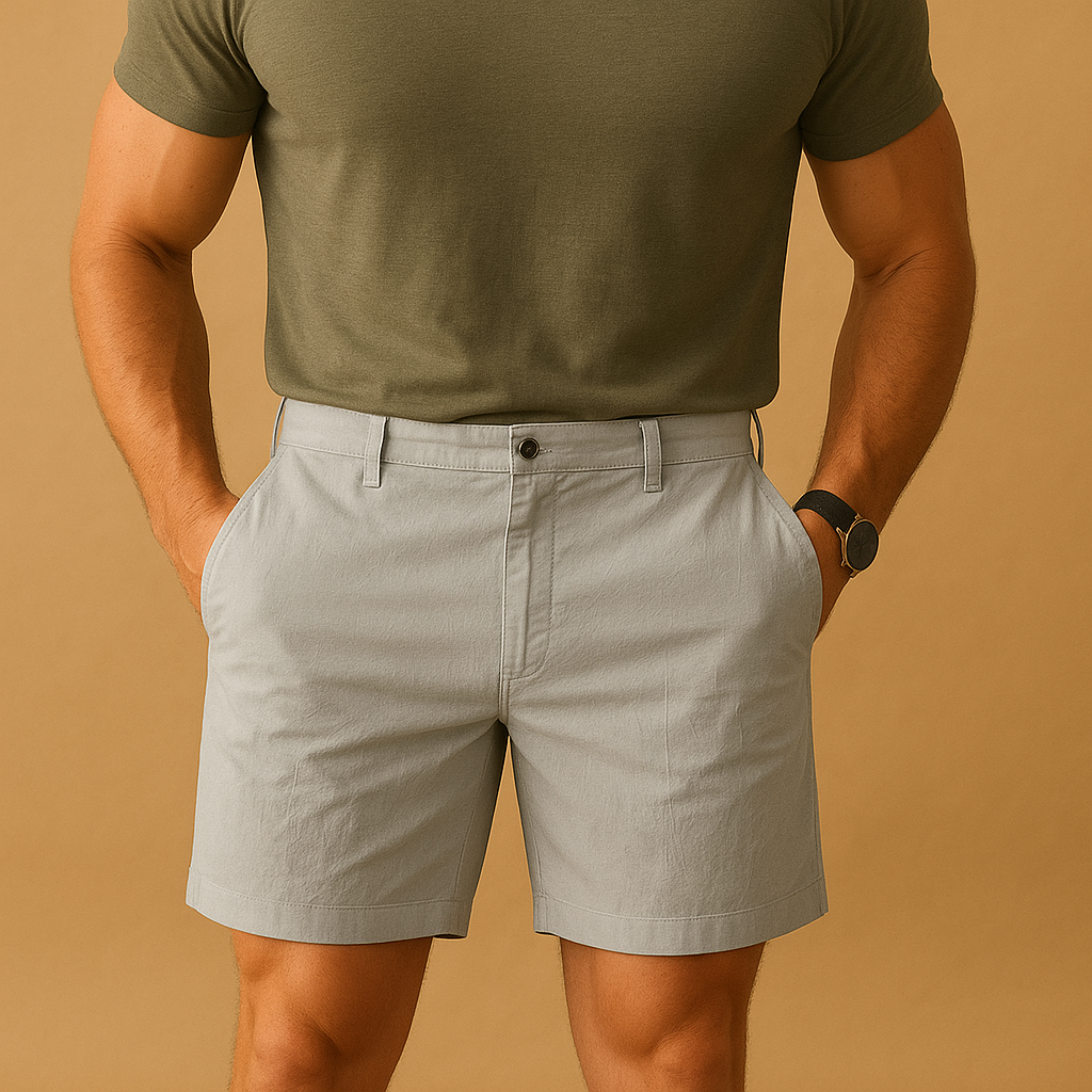 Kurze Hosen für Herren aus atmungsaktivem Material | Floris-Zermatt Boutique