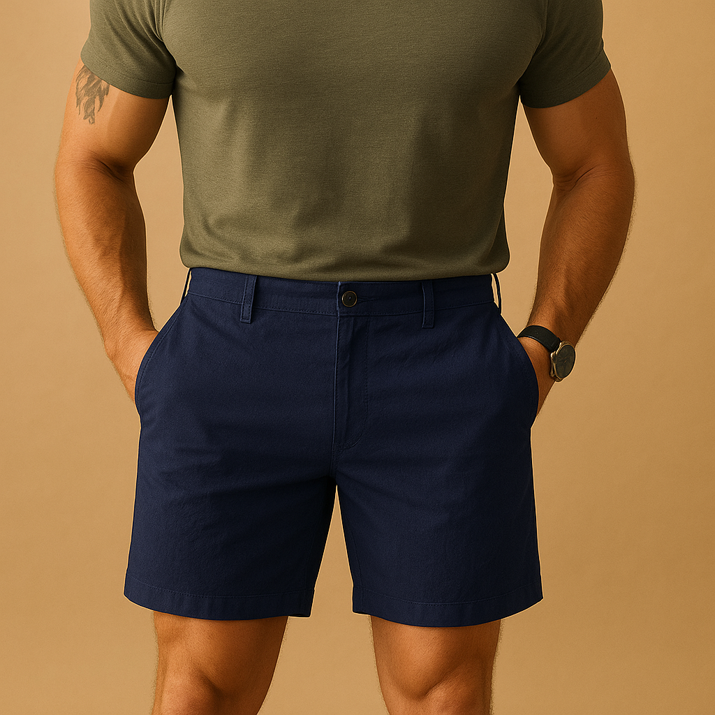 Kurze Hosen für Herren aus atmungsaktivem Material | Floris-Zermatt Boutique