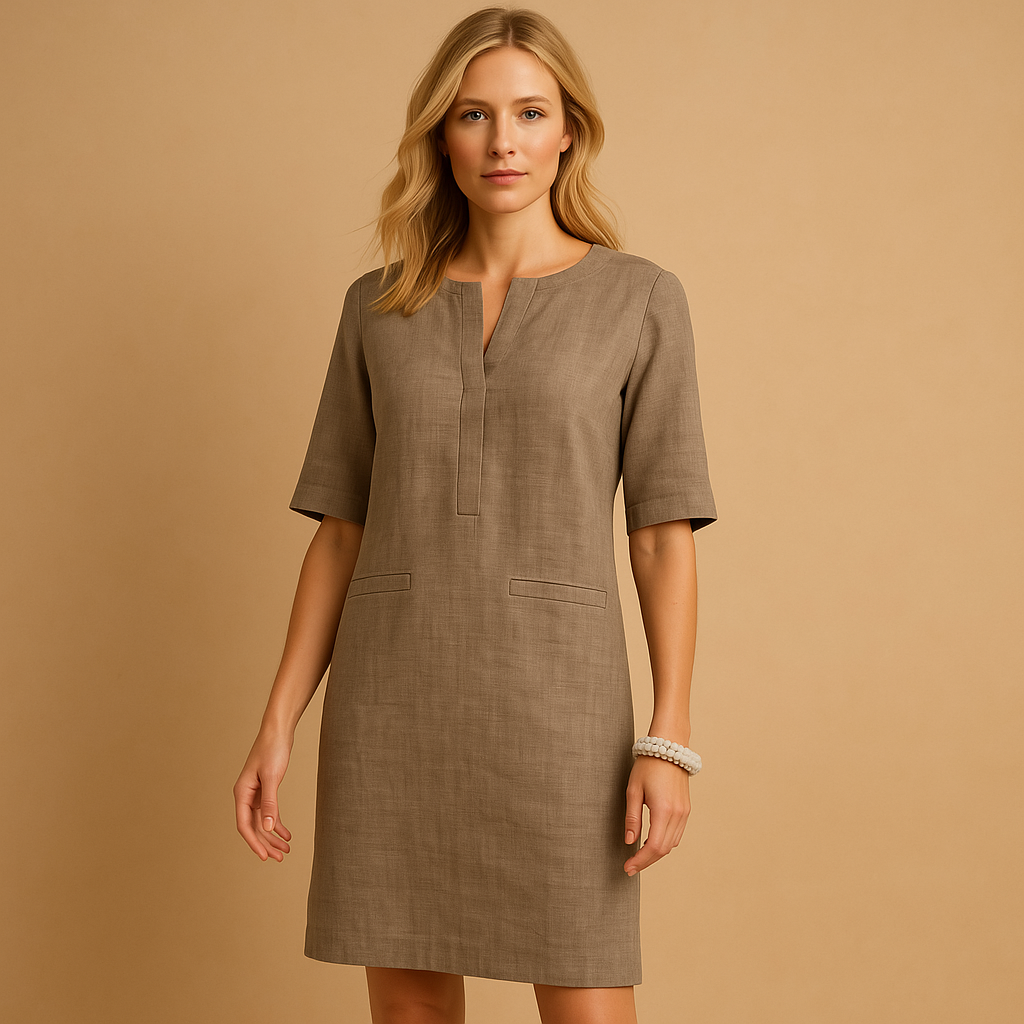 Lässiges Damenkleid mit luftiger Passform für jeden Anlass | Livia-Zermatt Boutique