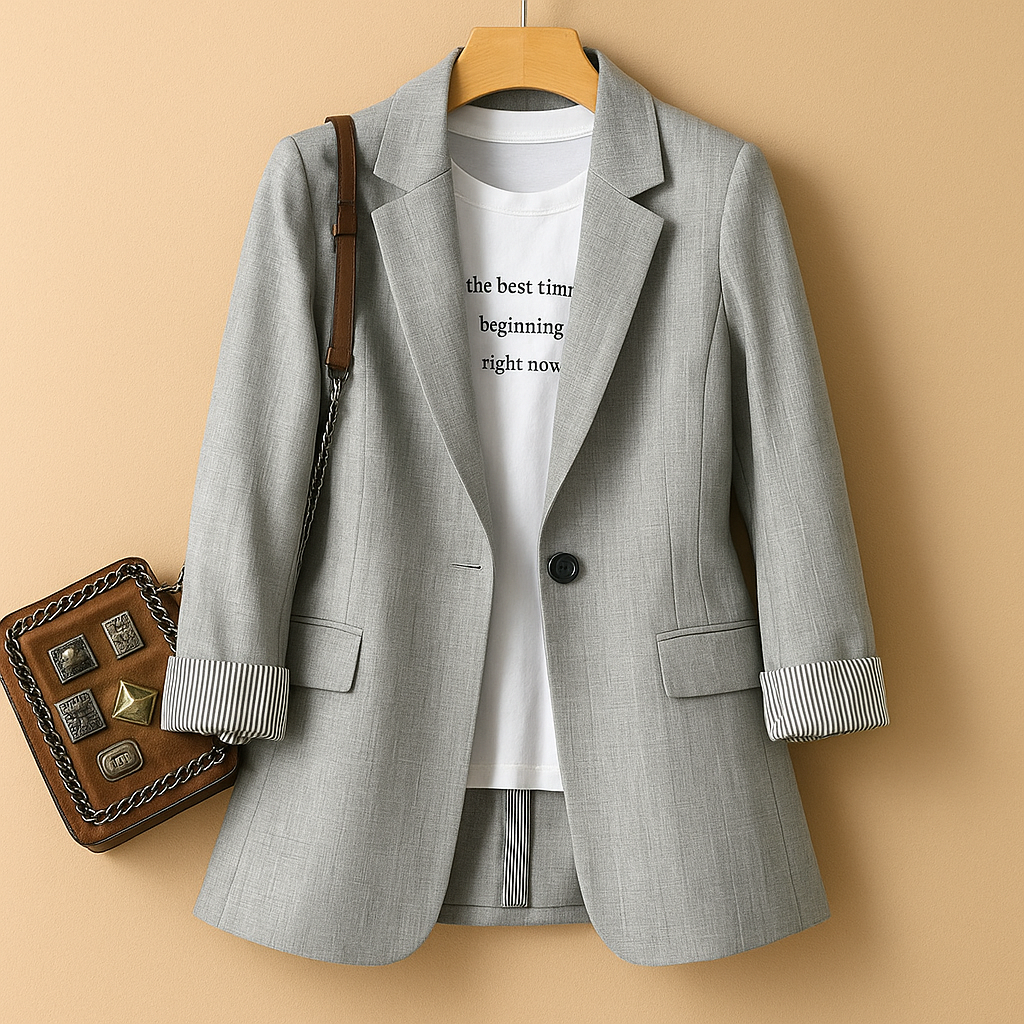 Leichter Damen Blazer mit elegantem Schnitt für jeden Anlass | Evelien-Zermatt Boutique