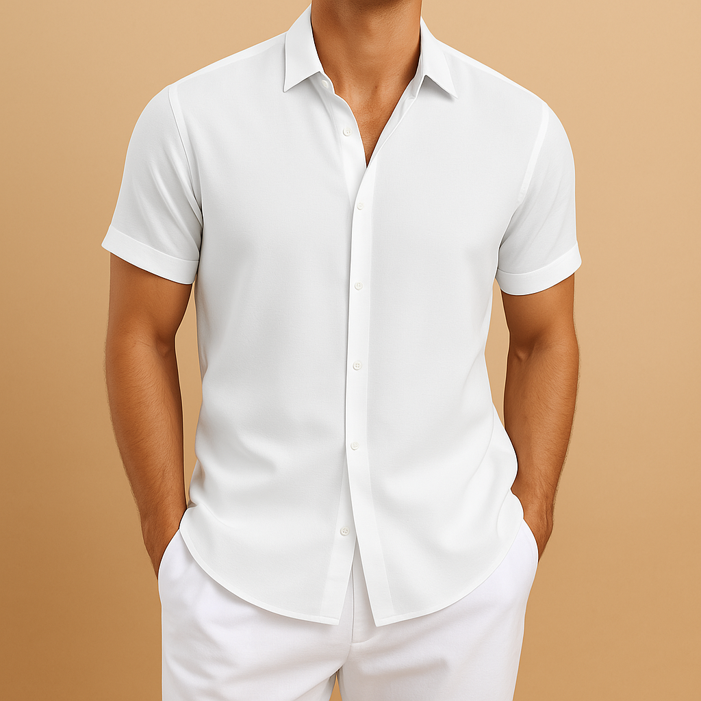 Leinenhemd Herren mit moderner Passform für stilvolle Looks | Niels-Zermatt Boutique