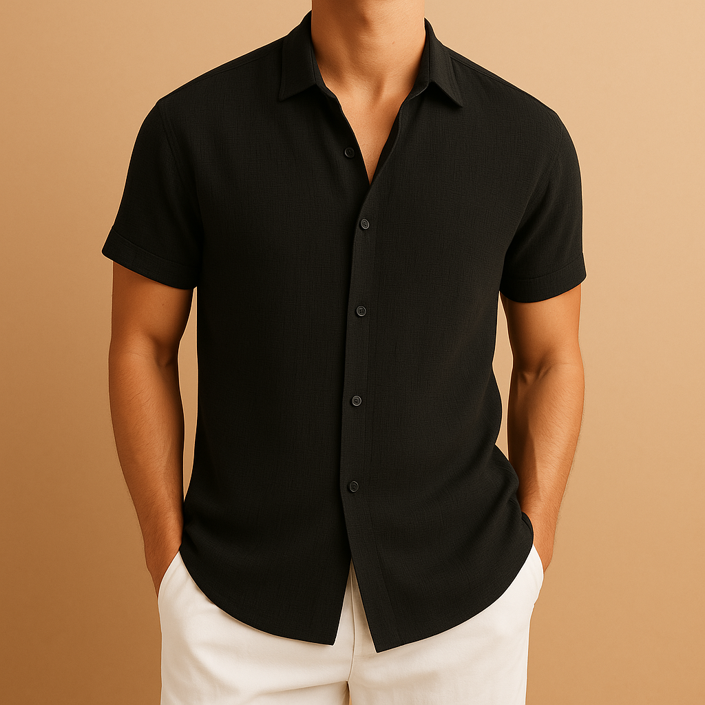 Leinenhemd Herren mit moderner Passform für stilvolle Looks | Niels-Zermatt Boutique