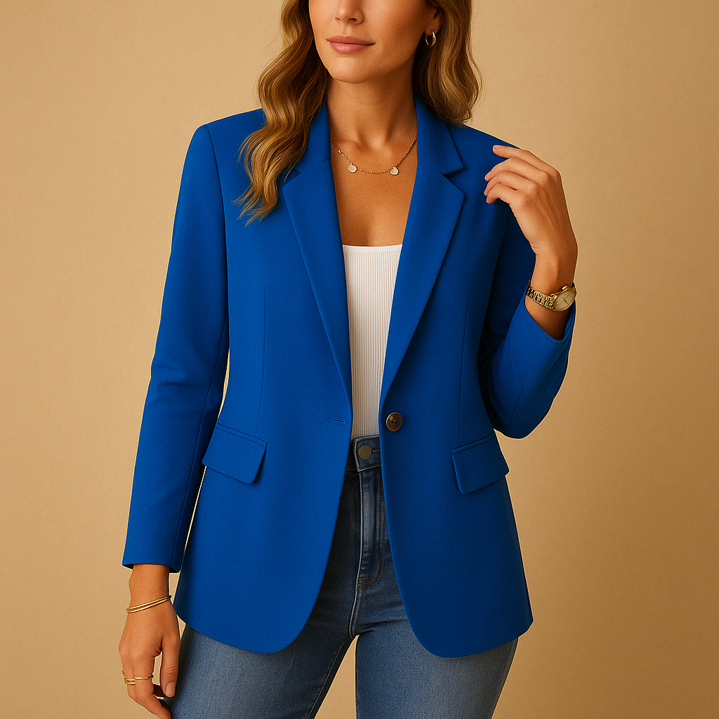 Taillierter Blazer Damen mit Stretch und femininer Passform | Yara-Zermatt Boutique