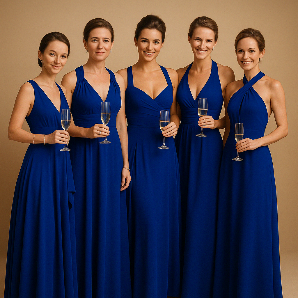 Wickelkleid mit Plissierter Taille und Langen Bändern | Mila-Zermatt Boutique