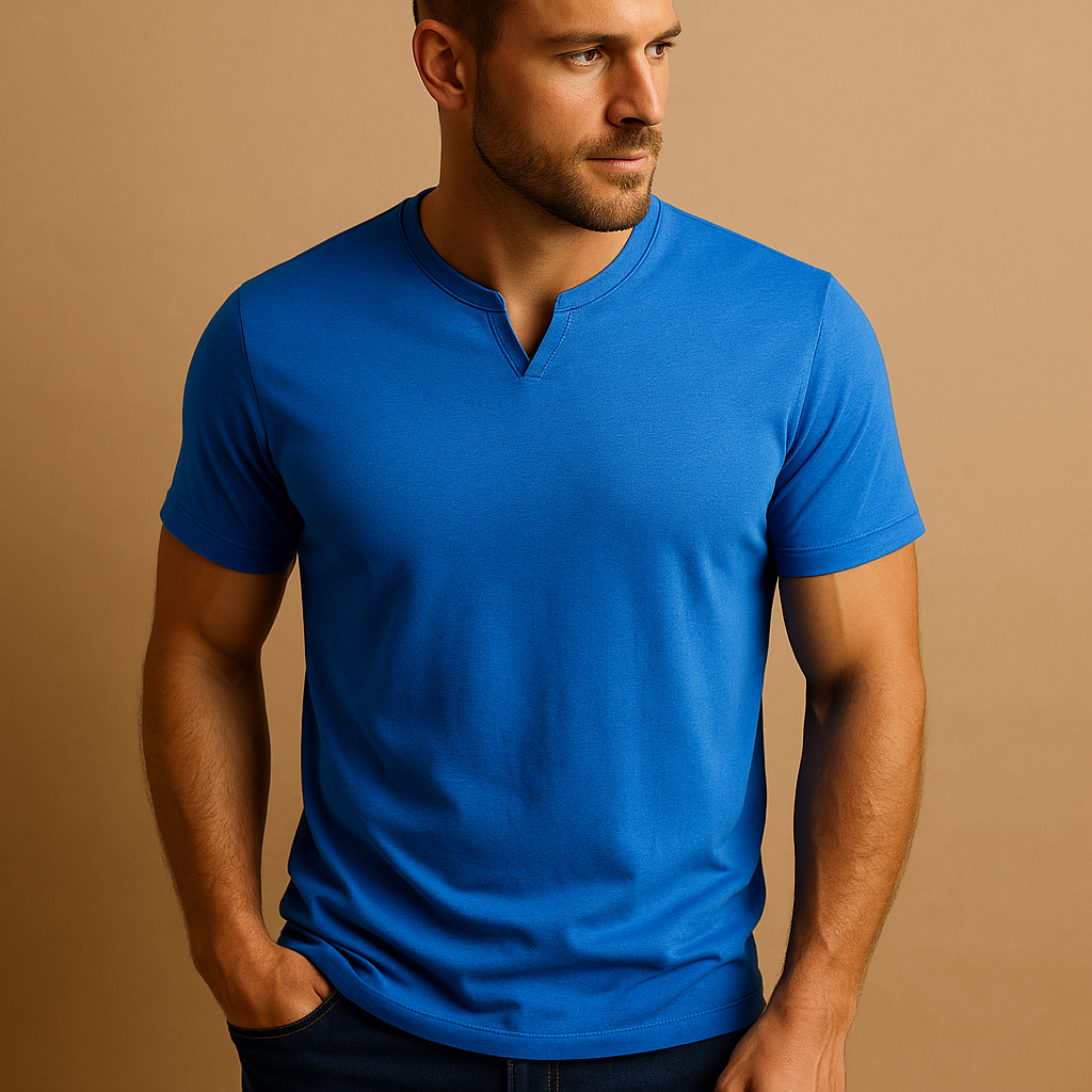 Baumwoll T-Shirt für Männer mit zeitloser Passform | Cuyler-3