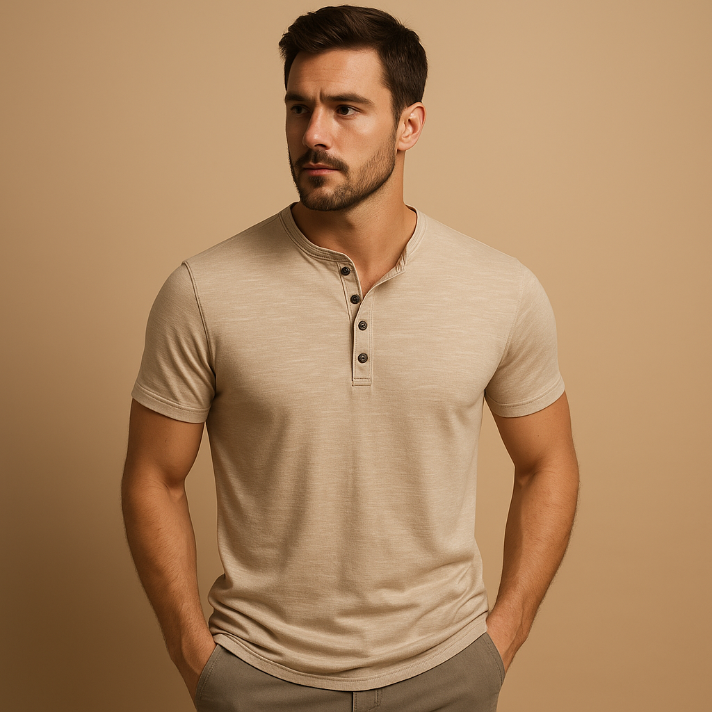 Baumwoll T-Shirt für Männer mit zeitloser Passform | Cuyler-4