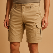 Atmungsaktive Cargoshorts aus Baumwolle mit Taschen | Mees-Zermatt Boutique