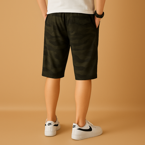 Bequeme Camouflage Cargo Shorts für Outdoor-Aktivitäten | Joris-Zermatt Boutique
