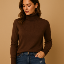 Bequemer Baumwollpullover mit subtilen Druck für Alltag | Talulla-Zermatt Boutique