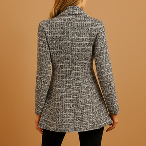 Blazer Damen mit Kariert und Maßgeschneiderter Passform | Myrte-Zermatt Boutique