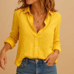 Damen Bluse aus Atmungsaktivem Stoff in Lässiger Passform | Serena-Zermatt Boutique