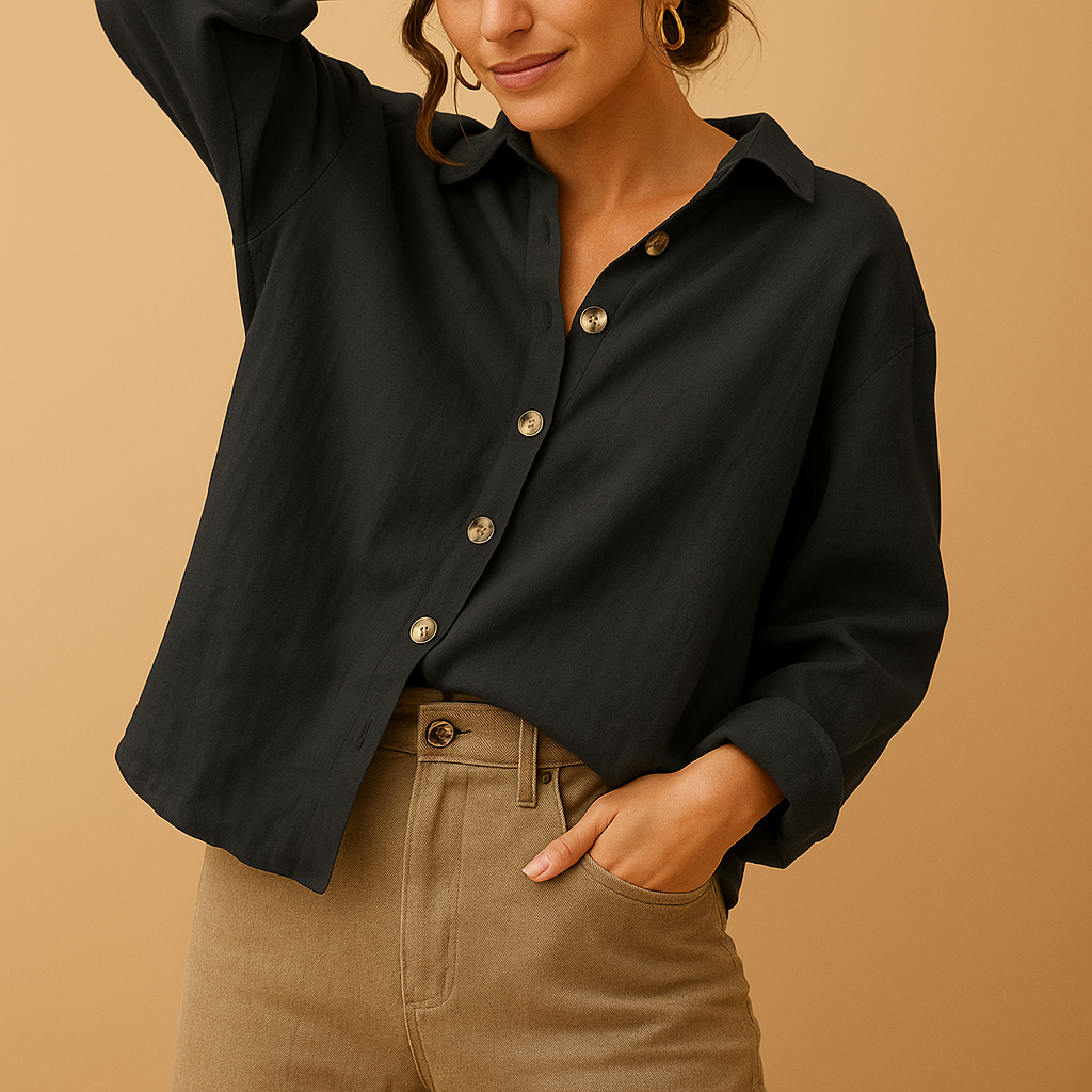 Damen Bluse aus bequemer Baumwolle für jeden Anlass | Britt-Zermatt Boutique