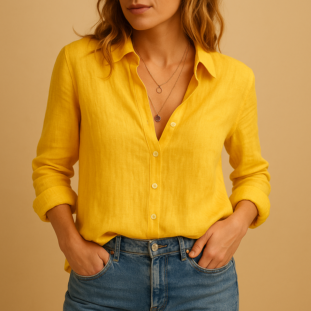 Damen Bluse aus leichtem, atmungsaktivem Gewebe | Serena-Zermatt Boutique