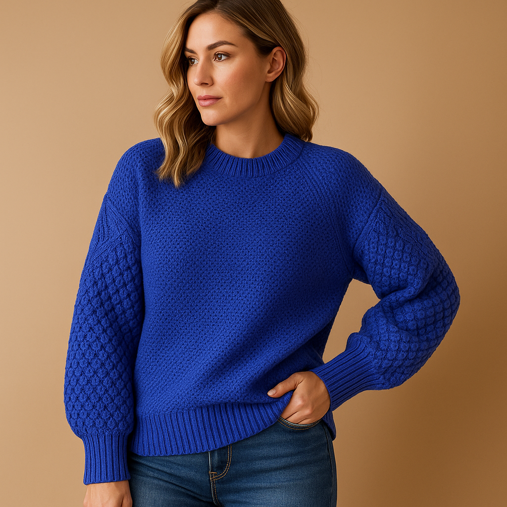 Damenpullover aus leichtem, warmen Strick mit zeitlosem Schnitt | Petra-Zermatt Boutique