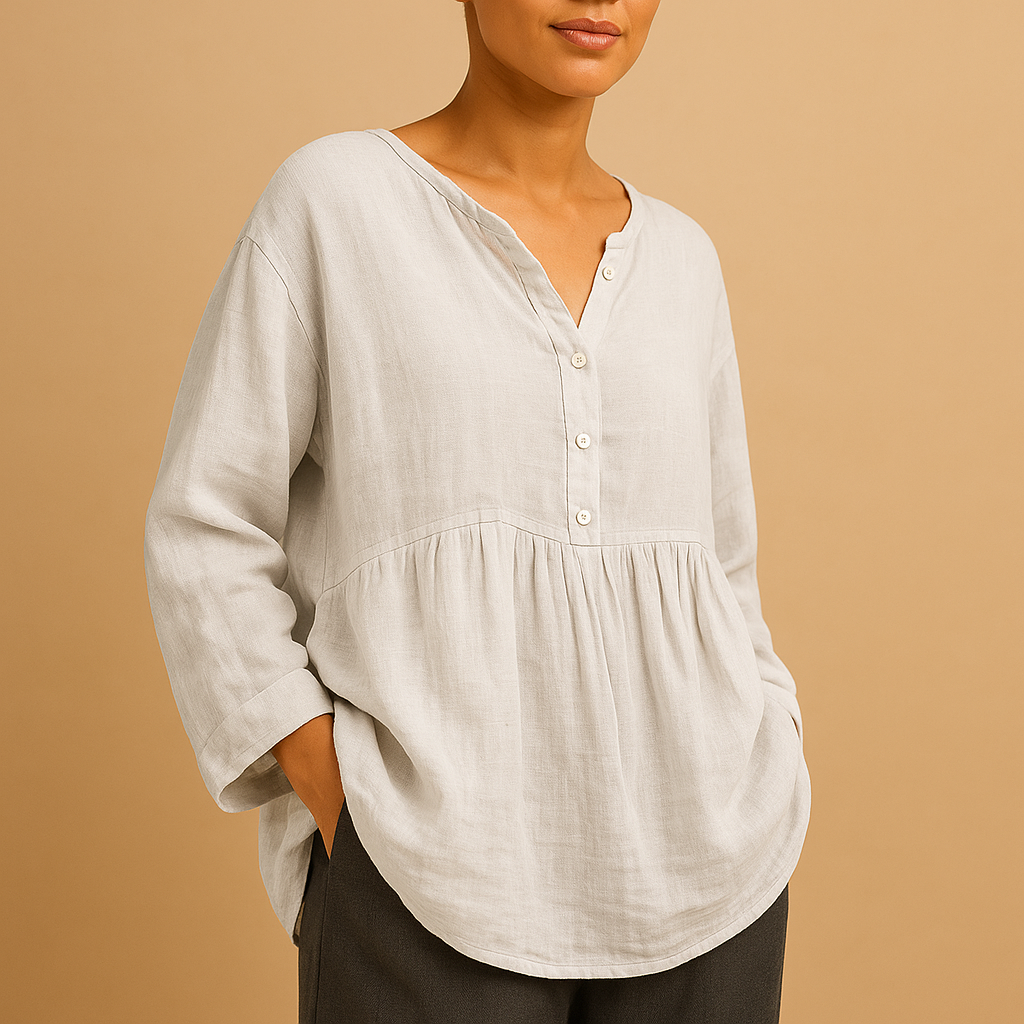 Elegante Bluse Damen in Übergröße für den Sommer | Mia-Zermatt Boutique