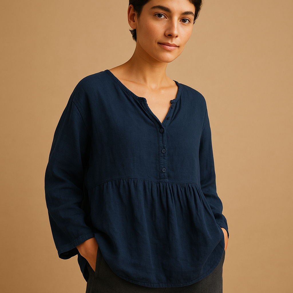 Elegante Bluse Damen in Übergröße für den Sommer | Mia-Zermatt Boutique