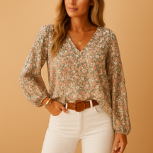 Elegante Bluse Damen mit langen Ärmeln für jede Gelegenheit | Yara-Zermatt Boutique