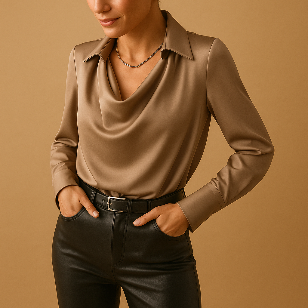 Elegante Bluse Damen mit langen Ärmeln für jeden Anlass | Mirthe-Zermatt Boutique