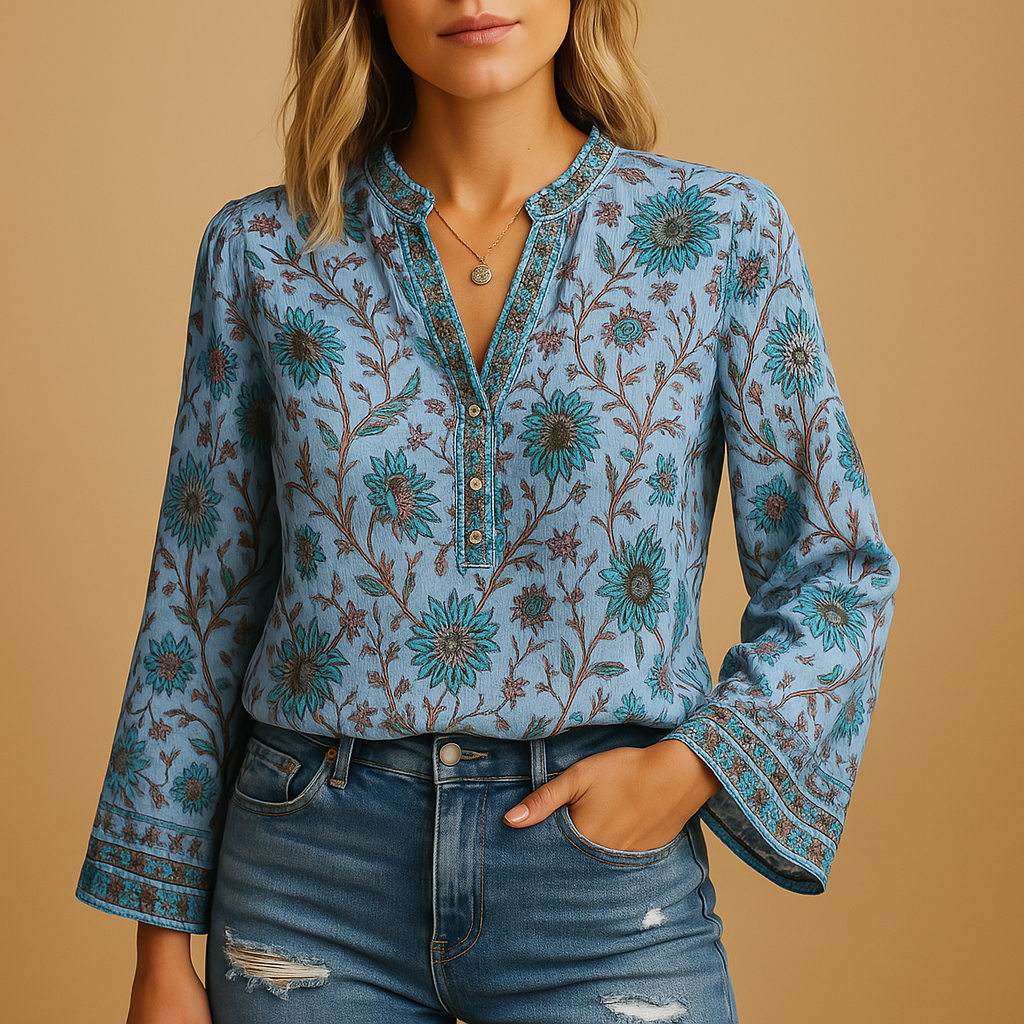 Elegante Bluse Damen mit schmeichelhaftem Schnitt | Elise-Zermatt Boutique