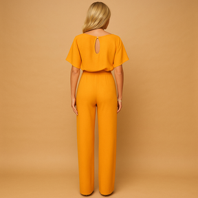 Eleganter Overall für Damen mit Spitzendetails und hohem Taillenschnitt | Tessa-Zermatt Boutique