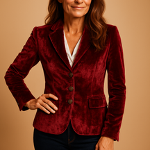 Eleganter Slim-Fit Blazer mit Taschen für formelle Anlässe | Evelien-Zermatt Boutique