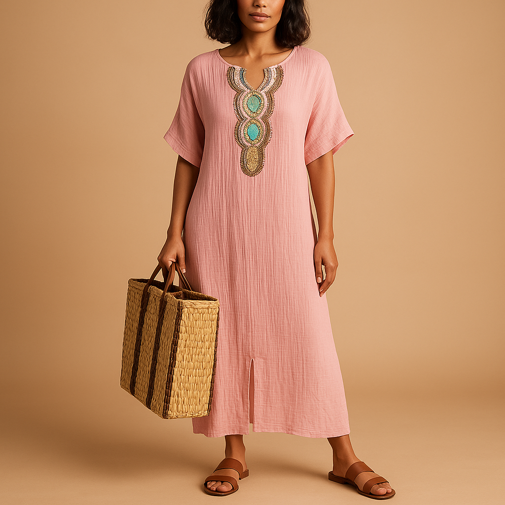 Elegantes Sommerkleid für Damen mit fließender Passform | Ismay-Zermatt Boutique