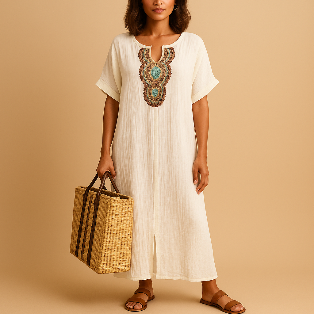 Elegantes Sommerkleid für Damen mit fließender Passform | Ismay-Zermatt Boutique
