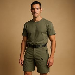 Frachtshorts für Männer mit schnelltrocknendem Stoff und Taschen | Timo-Zermatt Boutique