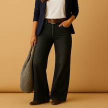 Hosen Damen Elegante Gerade Passform für Stilvolle Anlässe | Ophelien-Zermatt Boutique
