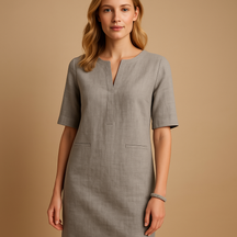 Lässiges Damenkleid mit luftiger Passform für jeden Anlass | Livia-Zermatt Boutique