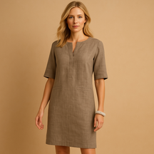 Lässiges Damenkleid mit luftiger Passform für jeden Anlass | Livia-Zermatt Boutique