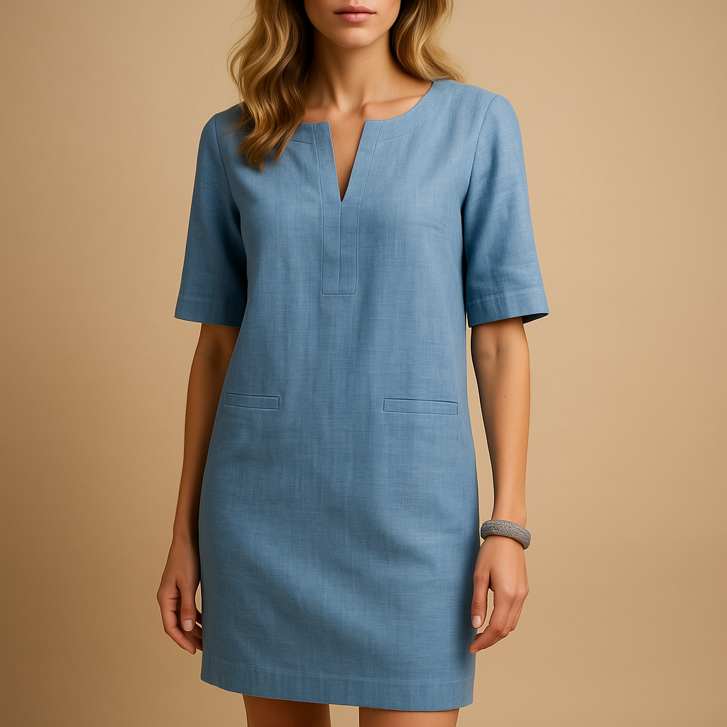 Lässiges Damenkleid mit luftiger Passform für jeden Anlass | Livia-Zermatt Boutique
