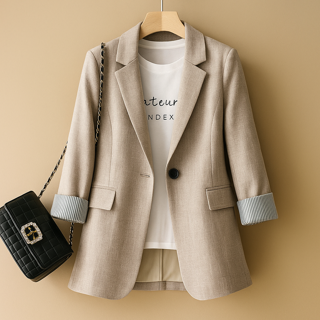 Leichter Damen Blazer mit elegantem Schnitt für jeden Anlass | Evelien-Zermatt Boutique