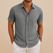 Leinenhemd Herren mit moderner Passform für stilvolle Looks | Niels-Zermatt Boutique