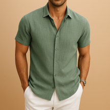 Leinenhemd Herren mit moderner Passform für stilvolle Looks | Niels-Zermatt Boutique