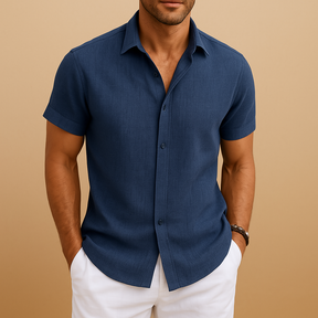 Leinenhemd Herren mit moderner Passform für stilvolle Looks | Niels-Zermatt Boutique